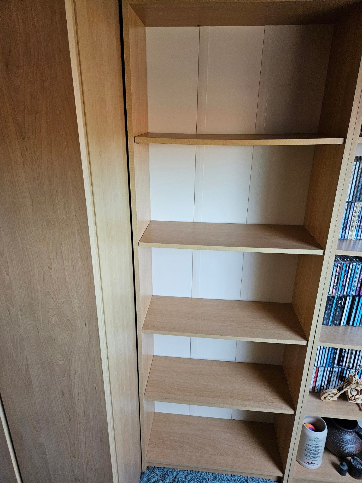 Boekenkast 2 stuks 1 voor 25 / 2 voor 40 euro, Ophalen, 50 tot 100 cm, Zo goed als nieuw, 150 tot 200 cm