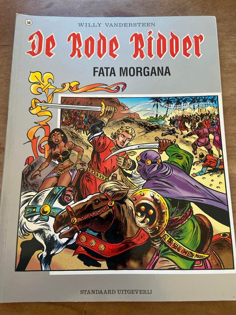 De Rode Ridder stripboeken: 2 oude en 7 nieuwe versies, Meerdere stripboeken, Ophalen of Verzenden, Gelezen