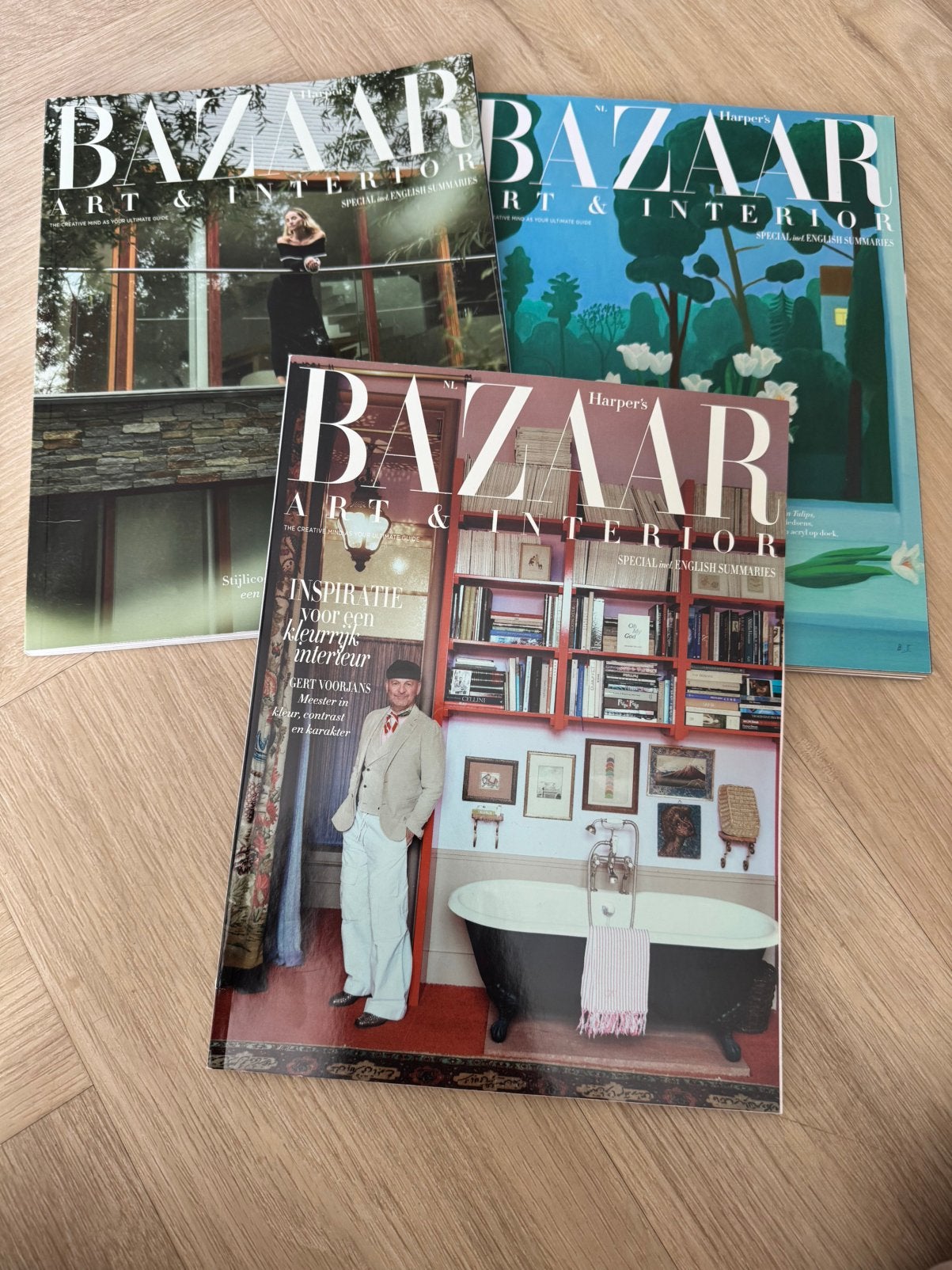 Harper’s bazaar art & interior tijdschriften, Boeken, Ophalen of Verzenden, Zo goed als nieuw