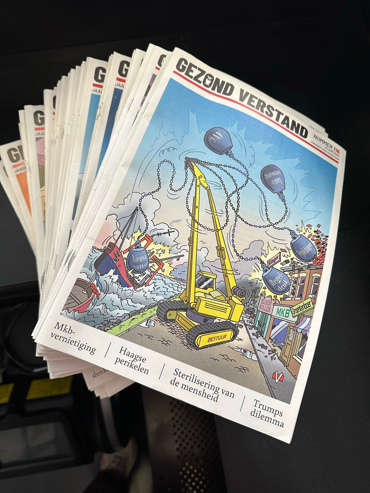 Tijdschriften "Gezond Verstand" 2022 t/m 2025, Boeken, Ophalen, Gelezen, Overige typen