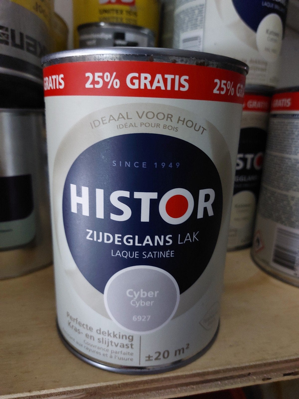 Histor Lak - Hoogglans en Zijdeglans (Diverse Kleuren), Ophalen of Verzenden, Nieuw, Verf