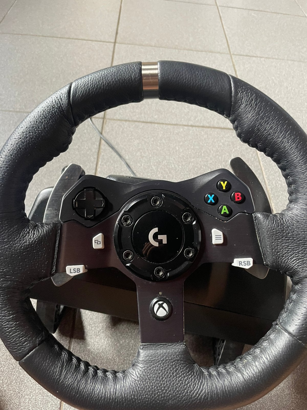 Logitech G920 racestuur oor Xbox en PC, Spelcomputers en Games, Spelcomputers | Xbox | Accessoires, Ophalen of Verzenden, Xbox One