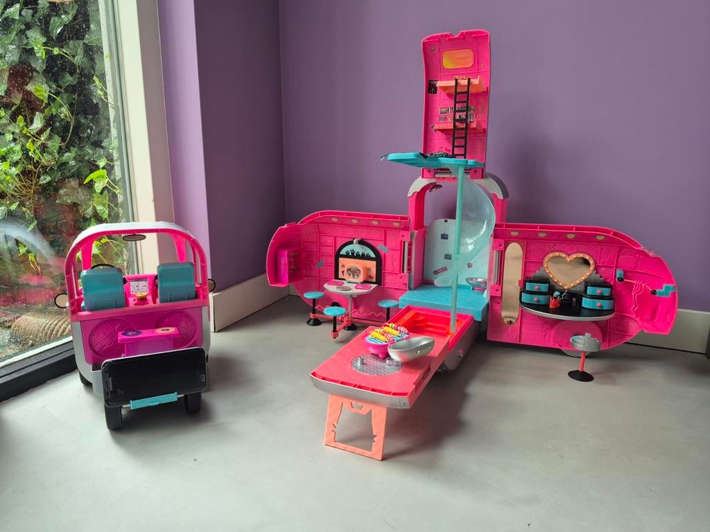 L.O.L. Surprise! Lol Glamper. Camper met accessoires, Ophalen, Gebruikt