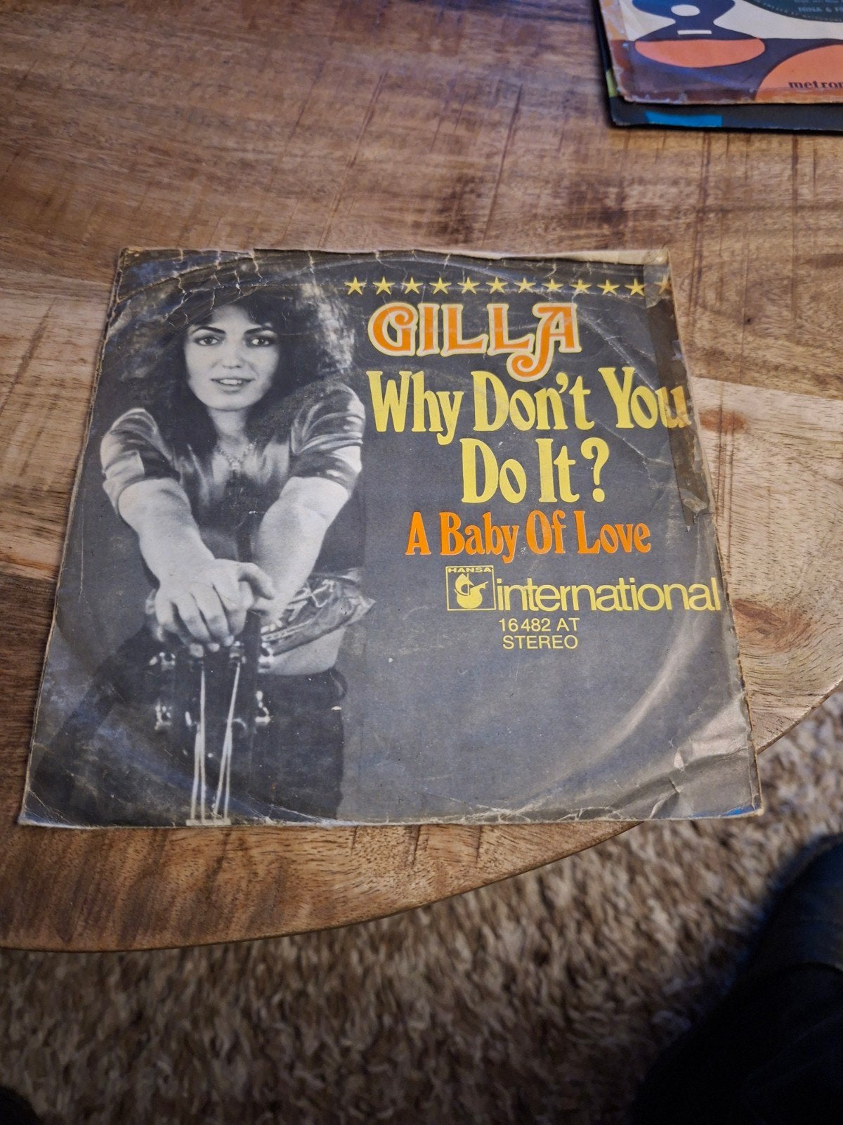 gilla / why don't you do it?, Ophalen of Verzenden, Gebruikt, Pop