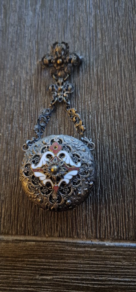 Beschermhoes antieke dameszakhorloge, Sieraden, Tassen en Uiterlijk, Horloges | Antiek, Overige merken, Overige materialen, Zakhorloge