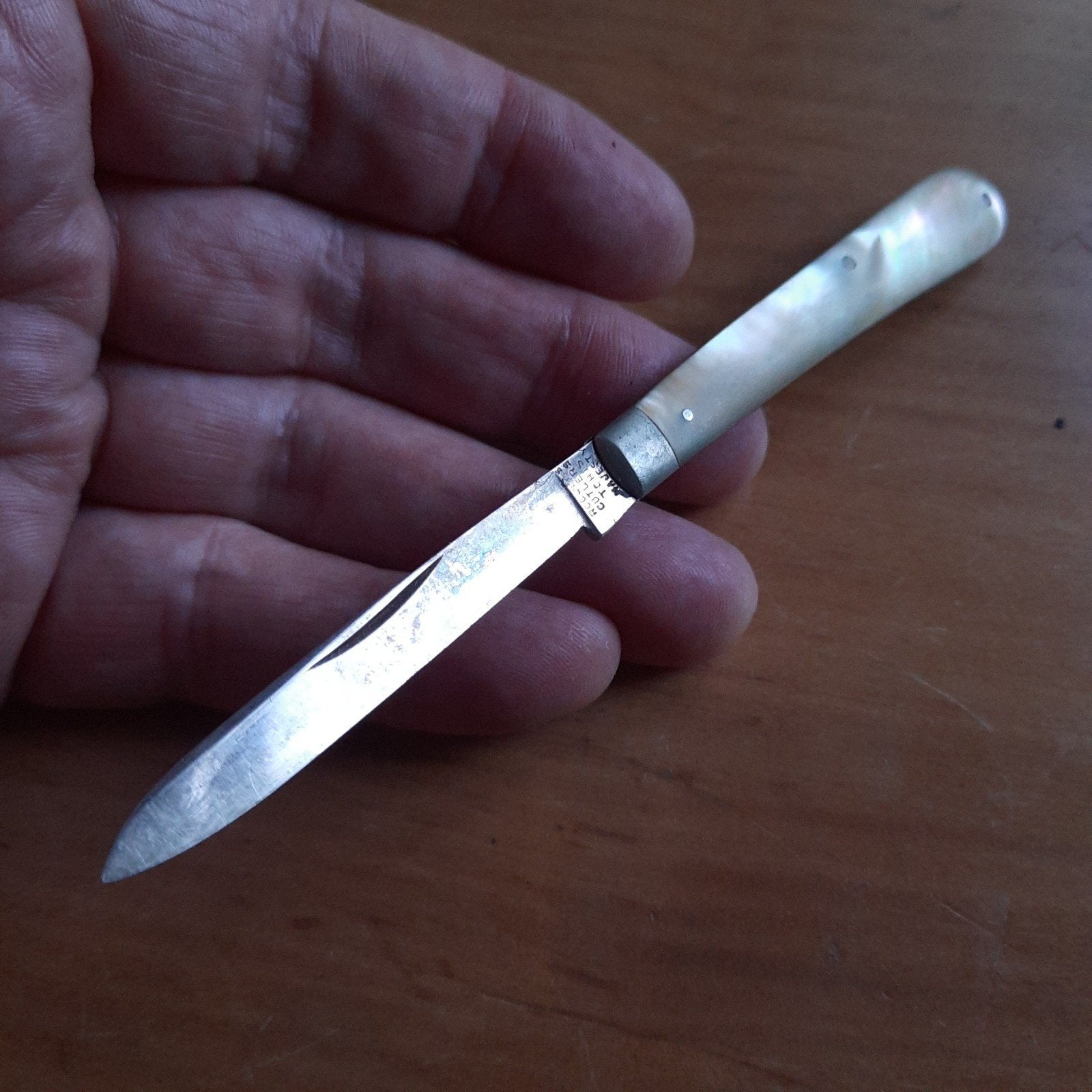 Zakmes Parelmoer Rodgers Cutlers to his Majesty England, Verzenden