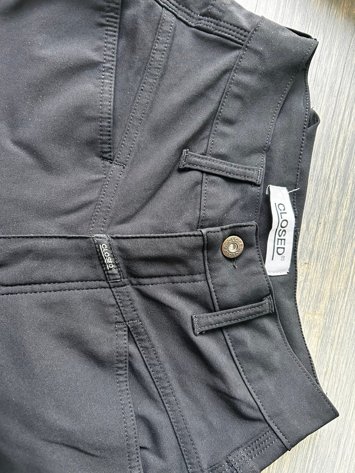 Closed Zwarte Skinny Travel stof Stretch broek IT 42 / 36, Ophalen of Verzenden, Zo goed als nieuw, Maat 46 (S) of kleiner, Zwart