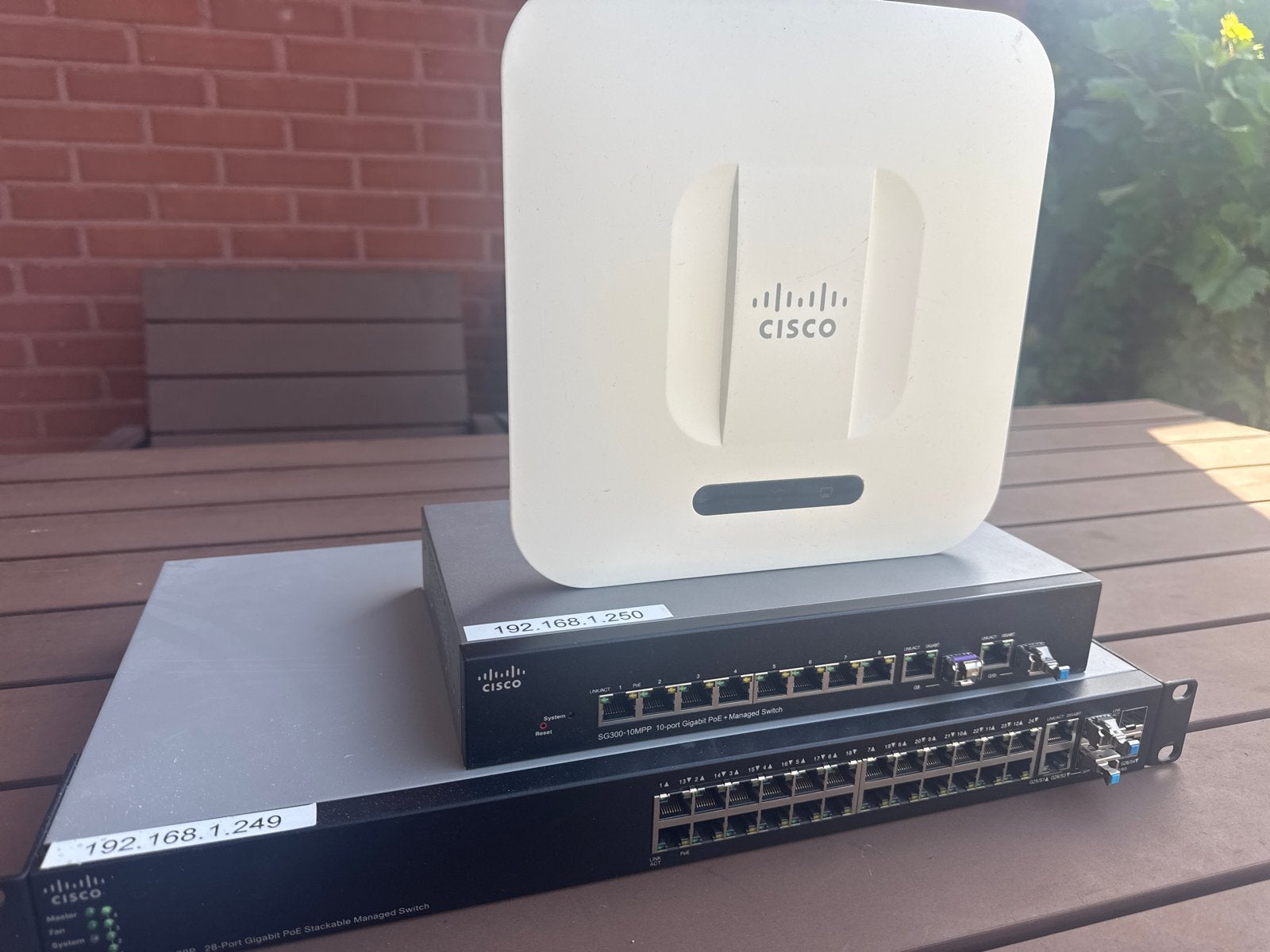 Cisco switches + accespoints, Ophalen of Verzenden, Gebruikt