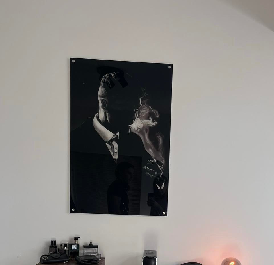 Peaky blinders plexiglas schilderij, Ophalen