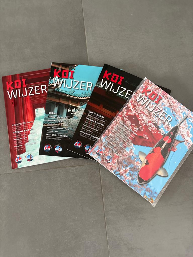Koi Wijzer Tijdschriften - Set van 4, Boeken, Ophalen of Verzenden, Zo goed als nieuw, Overige typen