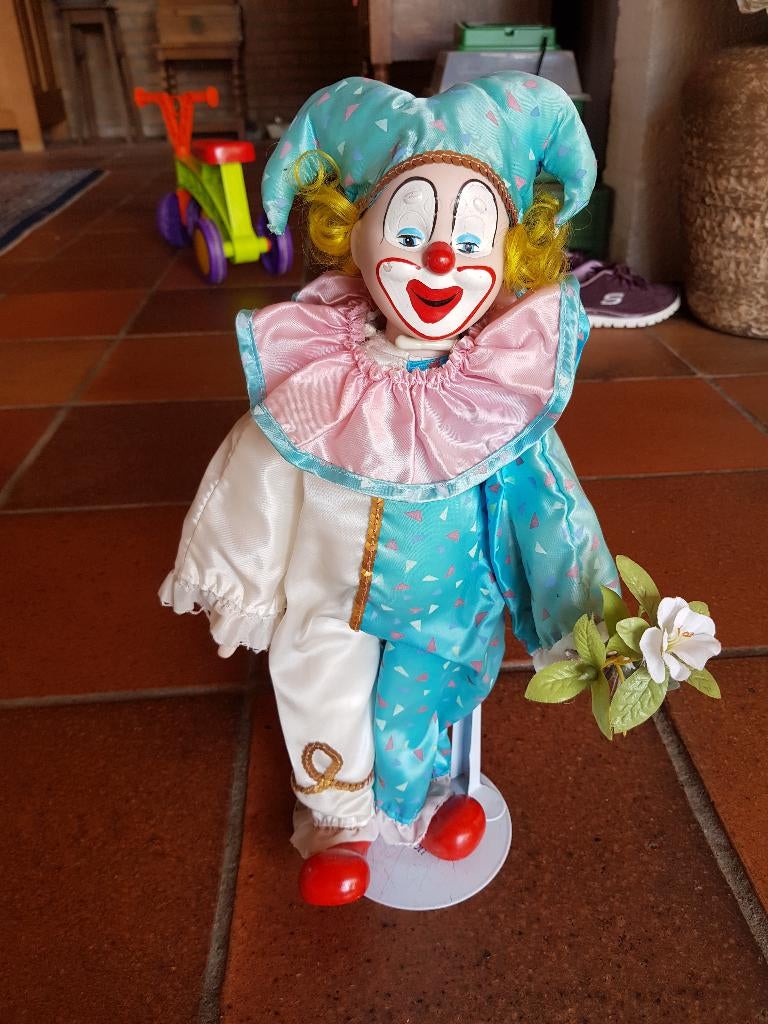Clowntje, Verzamelen, Beelden en Beeldjes, Zo goed als nieuw, Overige typen, Ophalen of Verzenden