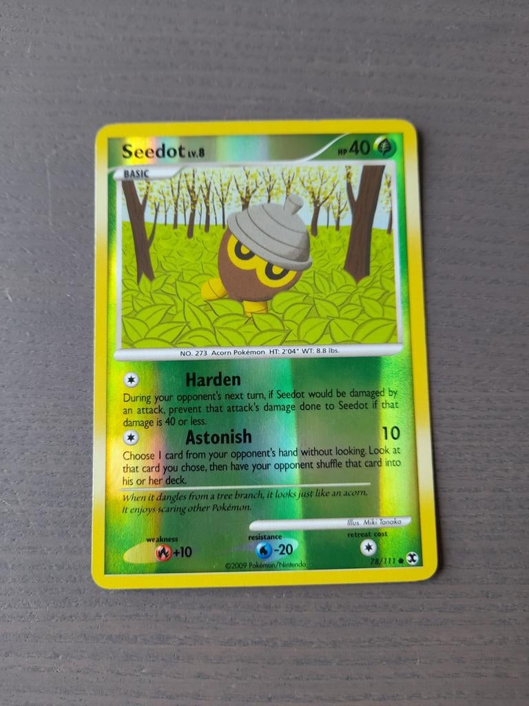 2009 rising rivals 78/111 seedot reverse, Ophalen of Verzenden, Gebruikt, Losse kaart, Foil