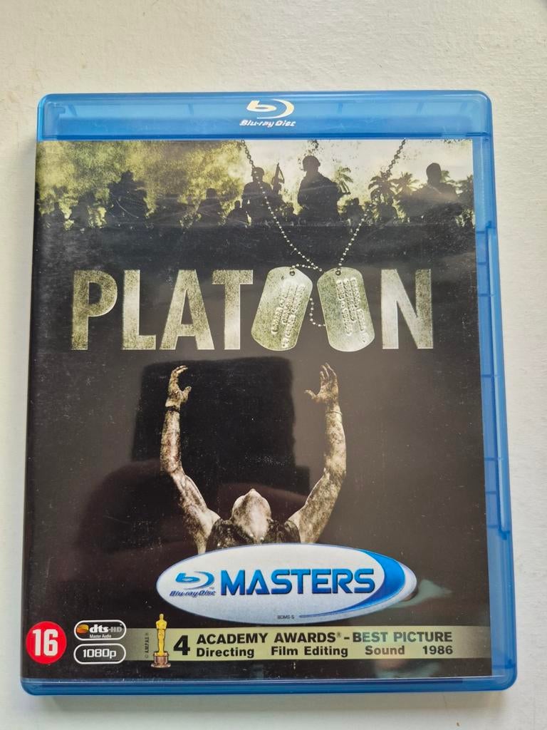 Bluray: Platoon, Ophalen of Verzenden, Zo goed als nieuw