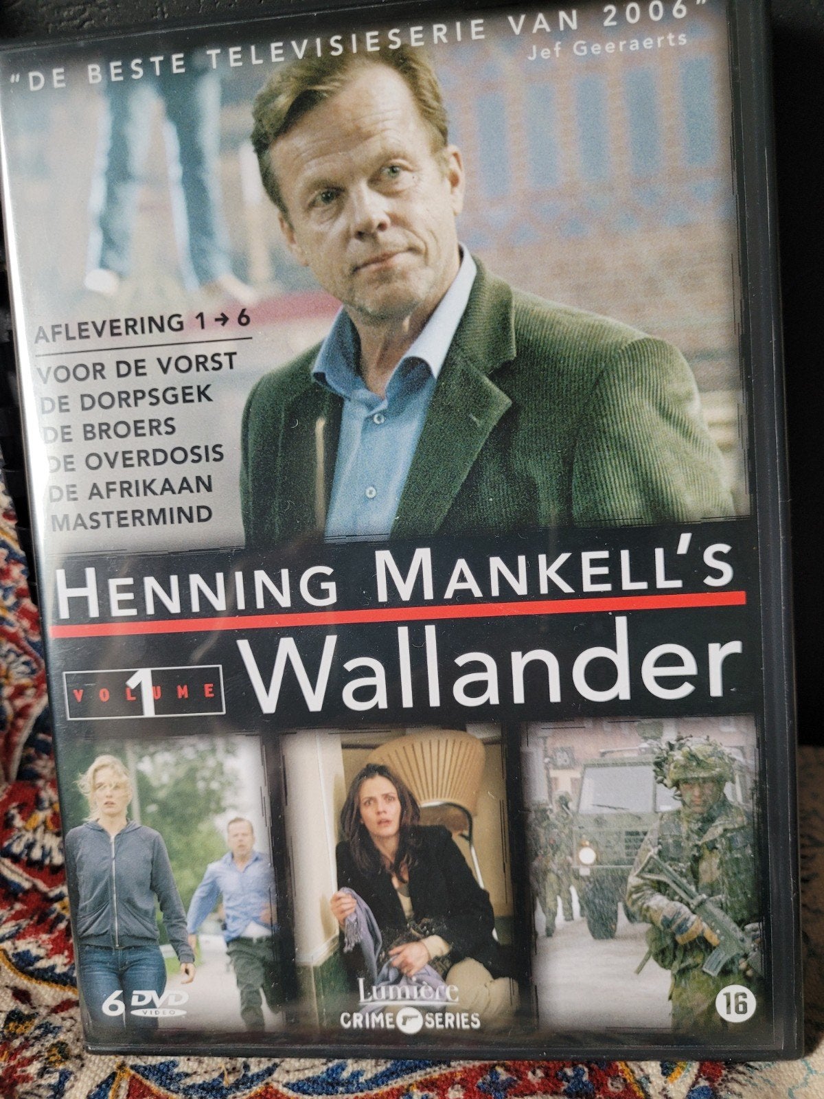 Henning Mankell's Wallander - Volume 1 (6 DVD Boxset), Vanaf 16 jaar, Verzenden, Nederlands, Zo goed als nieuw