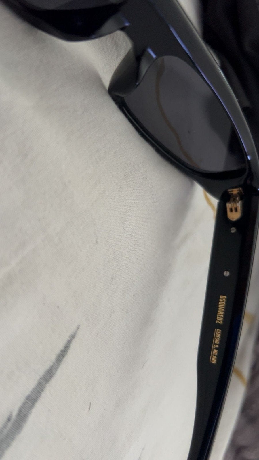 Dsquared2 zonnebril, Sieraden, Tassen en Uiterlijk, Zonnebrillen en Brillen | Heren, Ophalen of Verzenden, Zwart, Overige merken