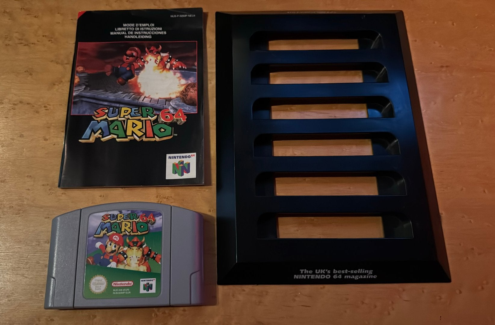 Nintendo 64 lot – World Cup 98 + Super Mario 64, Gebruikt, Ophalen of Verzenden, Sport, 3 spelers of meer