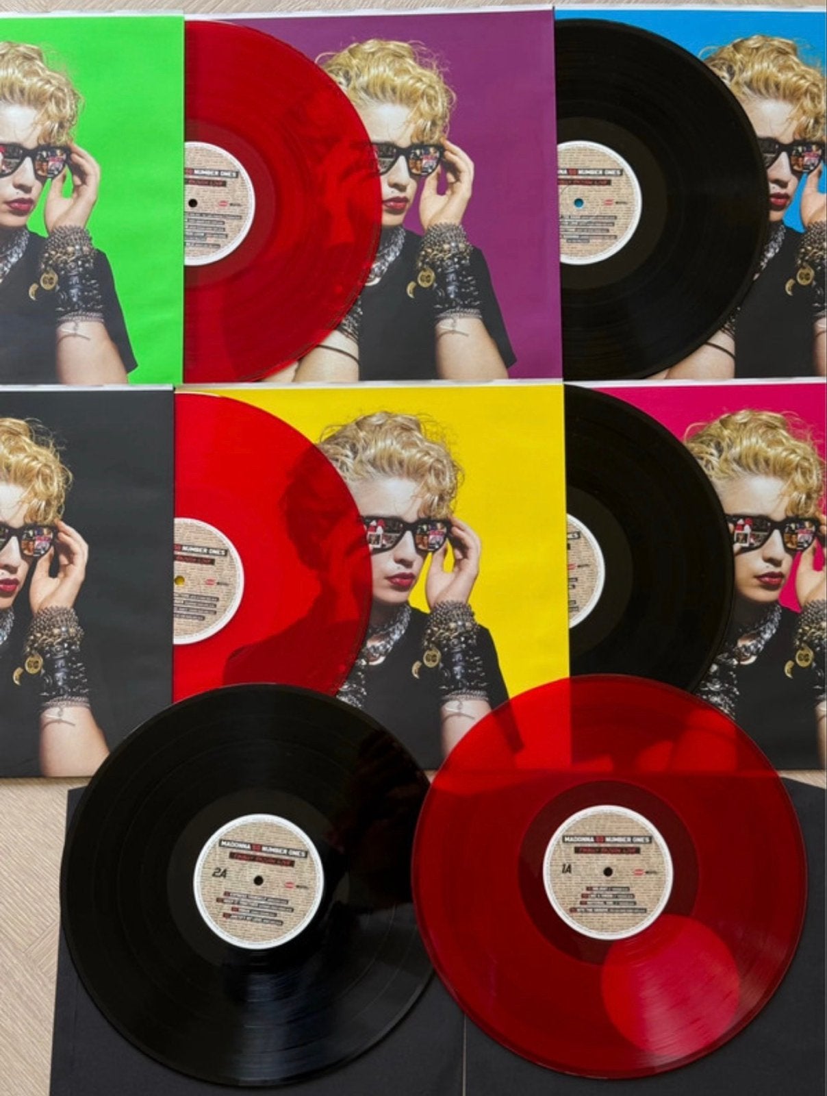 Madonna - Finally Enough Love (Limited Red & Black Vinyl), Cd's en Dvd's, Vinyl | Pop, Boxset, Gebruikt, Pop, Ophalen of Verzenden