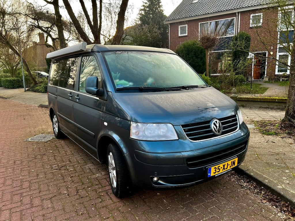 VW California Comfortline T5 2.5 TDI 174pk 4Motion 2007, Auto's, Stof, 11 km/l, Overige kleuren, Vierwielaandrijving