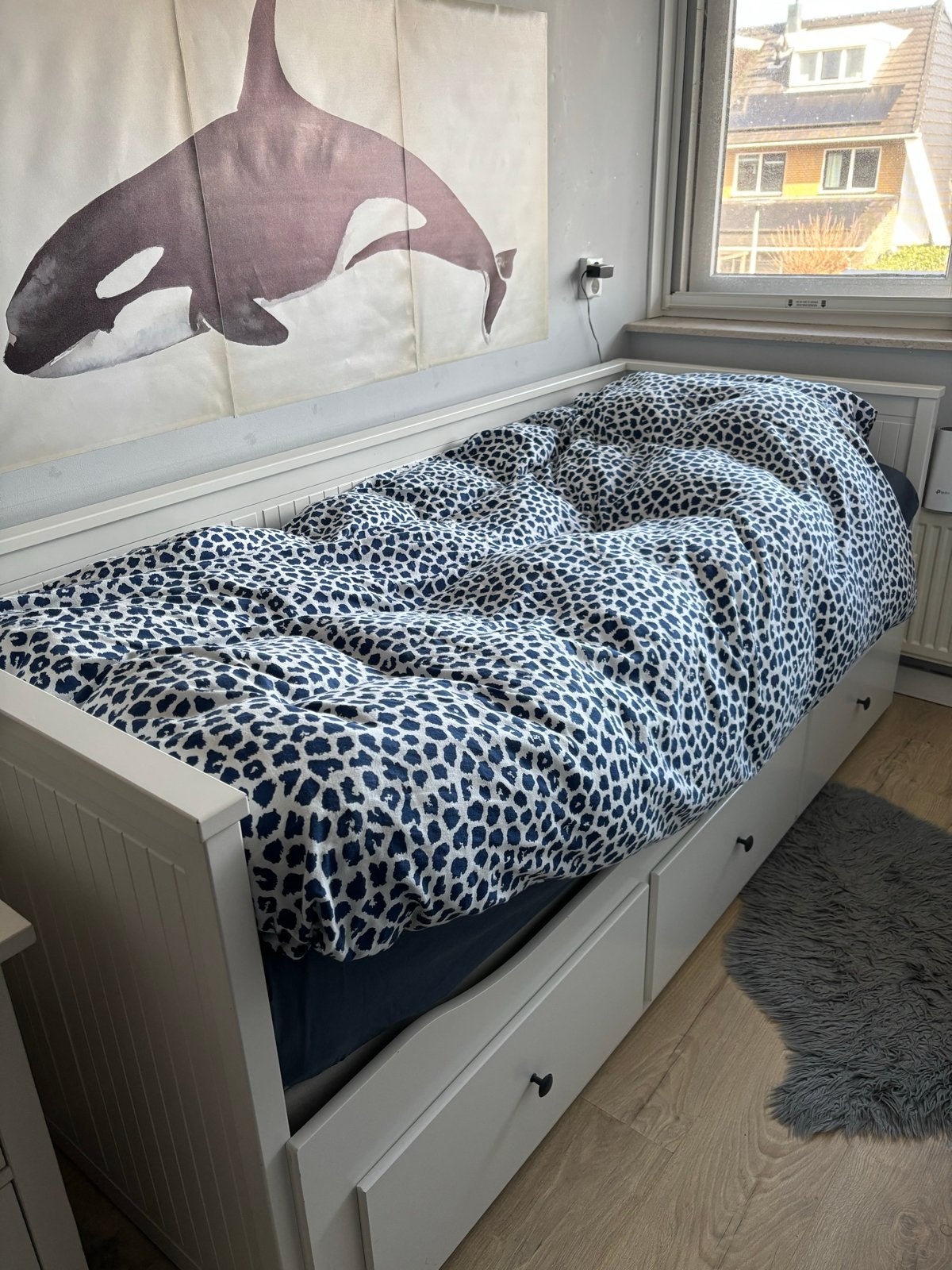 IKEA slaapkamer Hemnes., Ophalen, Gebruikt, Tweepersoons