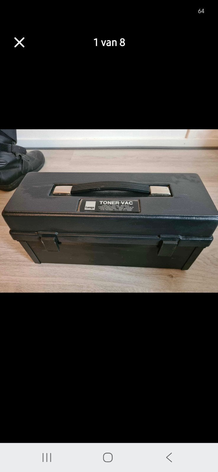 Vintage Computer Stofzuiger Model AAA met accessoires, Witgoed en Apparatuur, Stofzuigers, Stofzak, Overige typen, Ophalen of Verzenden