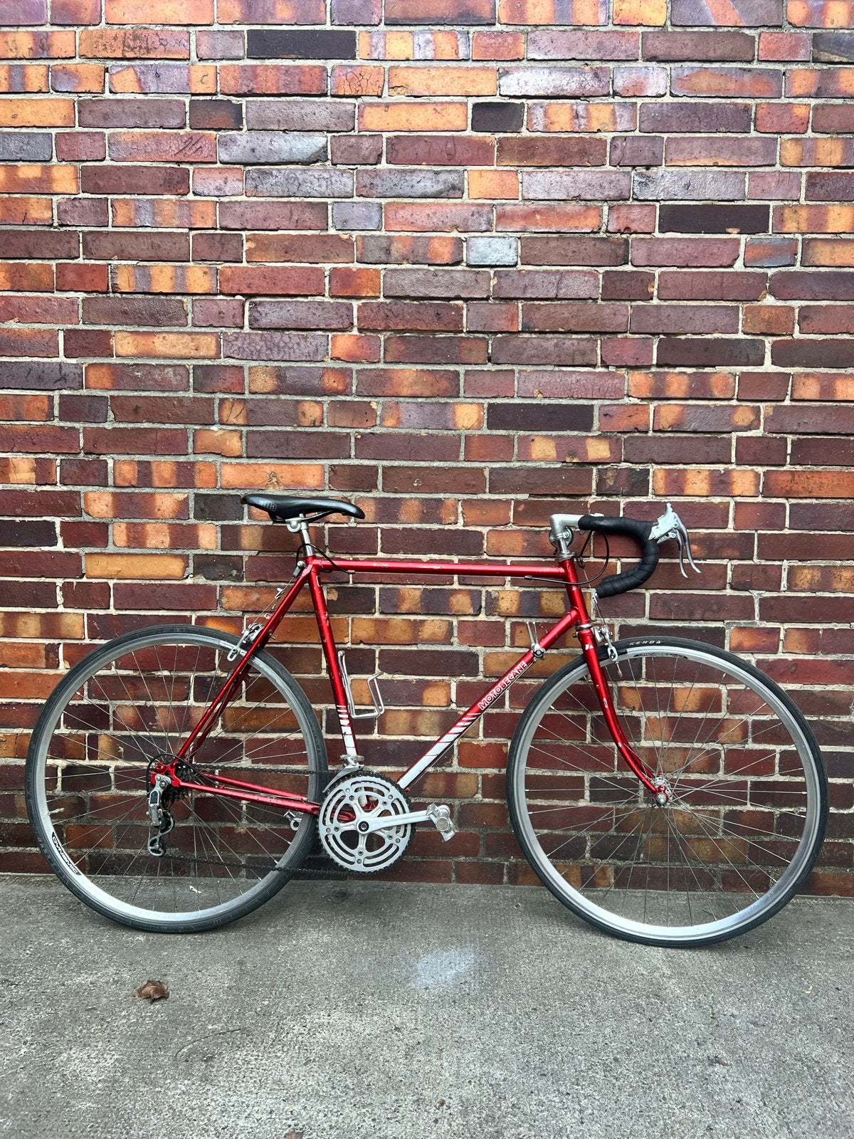 Vintage Motobecane fiets, Klassieke retro rode fiets, Overige merken, Gebruikt, Staal, Ophalen of Verzenden