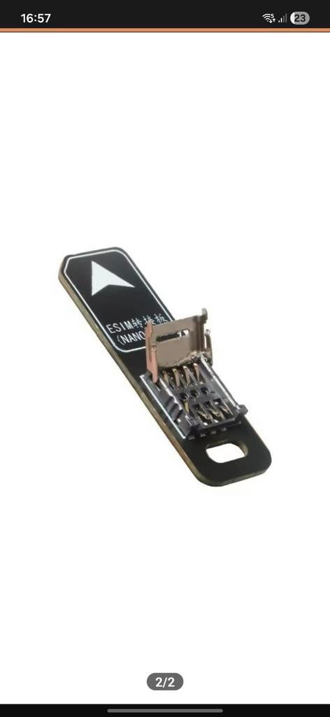 eSIM Adapter naar nano sim - Maak je toestel eSIM geschikt!, Ophalen of Verzenden