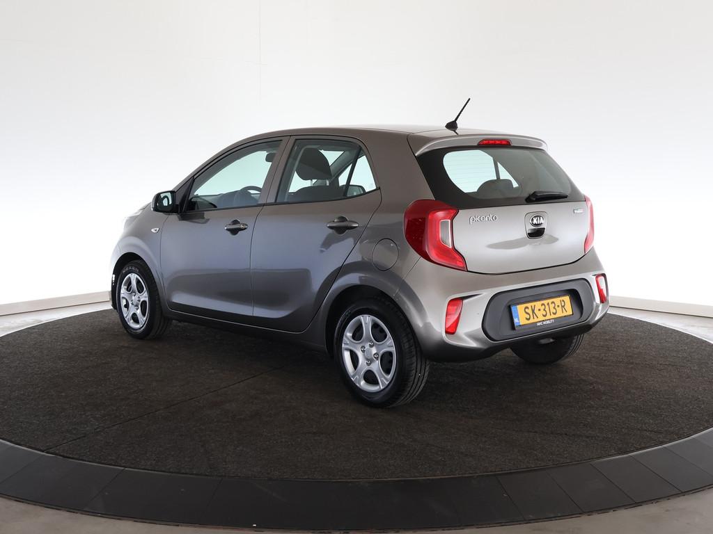 Kia Picanto 1.0 CVVT EconomyPlusLine | Cruise | Airco |, Stof, Gebruikt, 4 stoelen, Origineel Nederlands