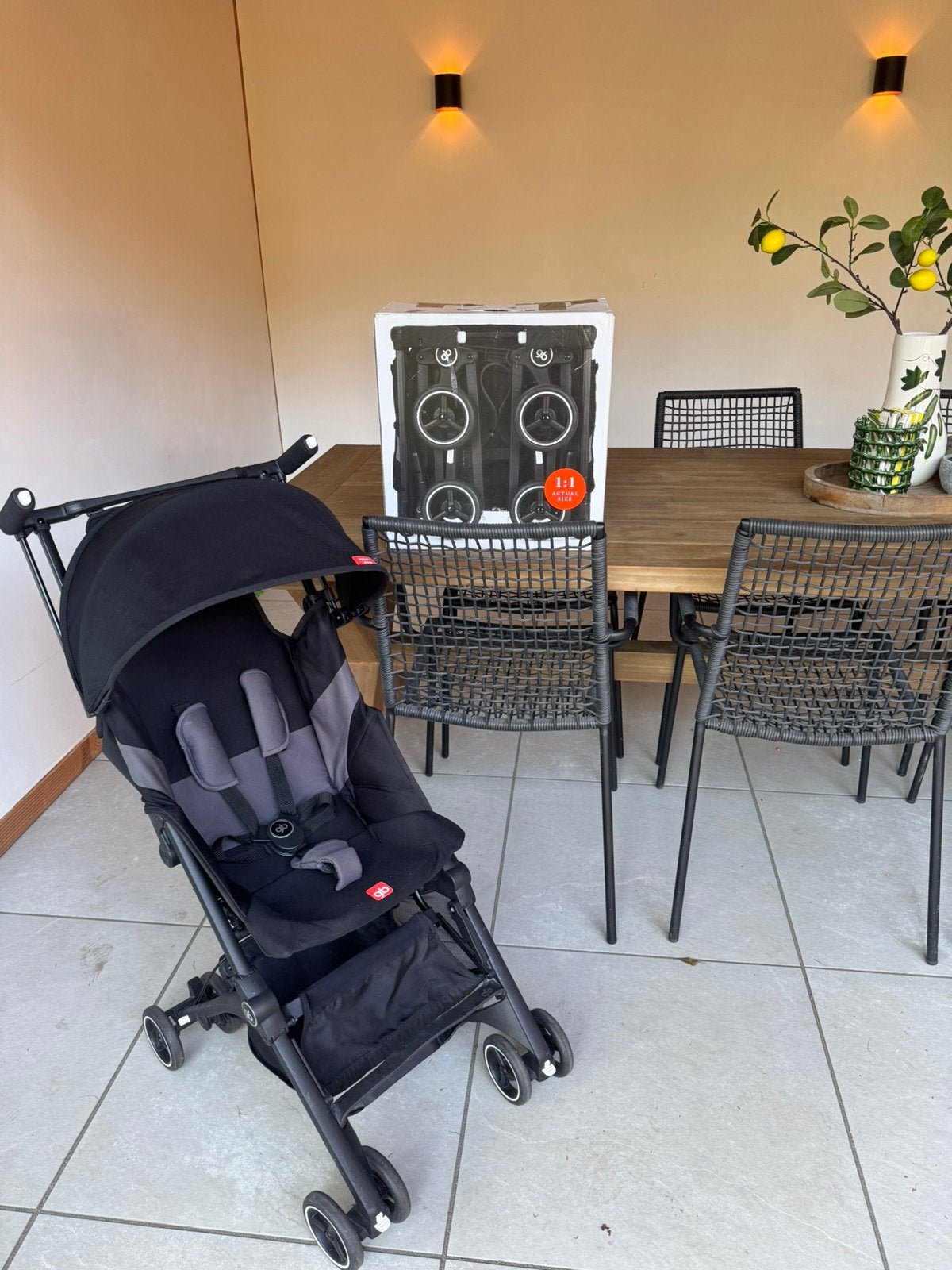 GB Pockit+ All-Terrain reis- vliegtuig incl doos 2 jaar oud, Kinderen en Baby's, Buggy's, Ophalen, Zo goed als nieuw, Overige merken