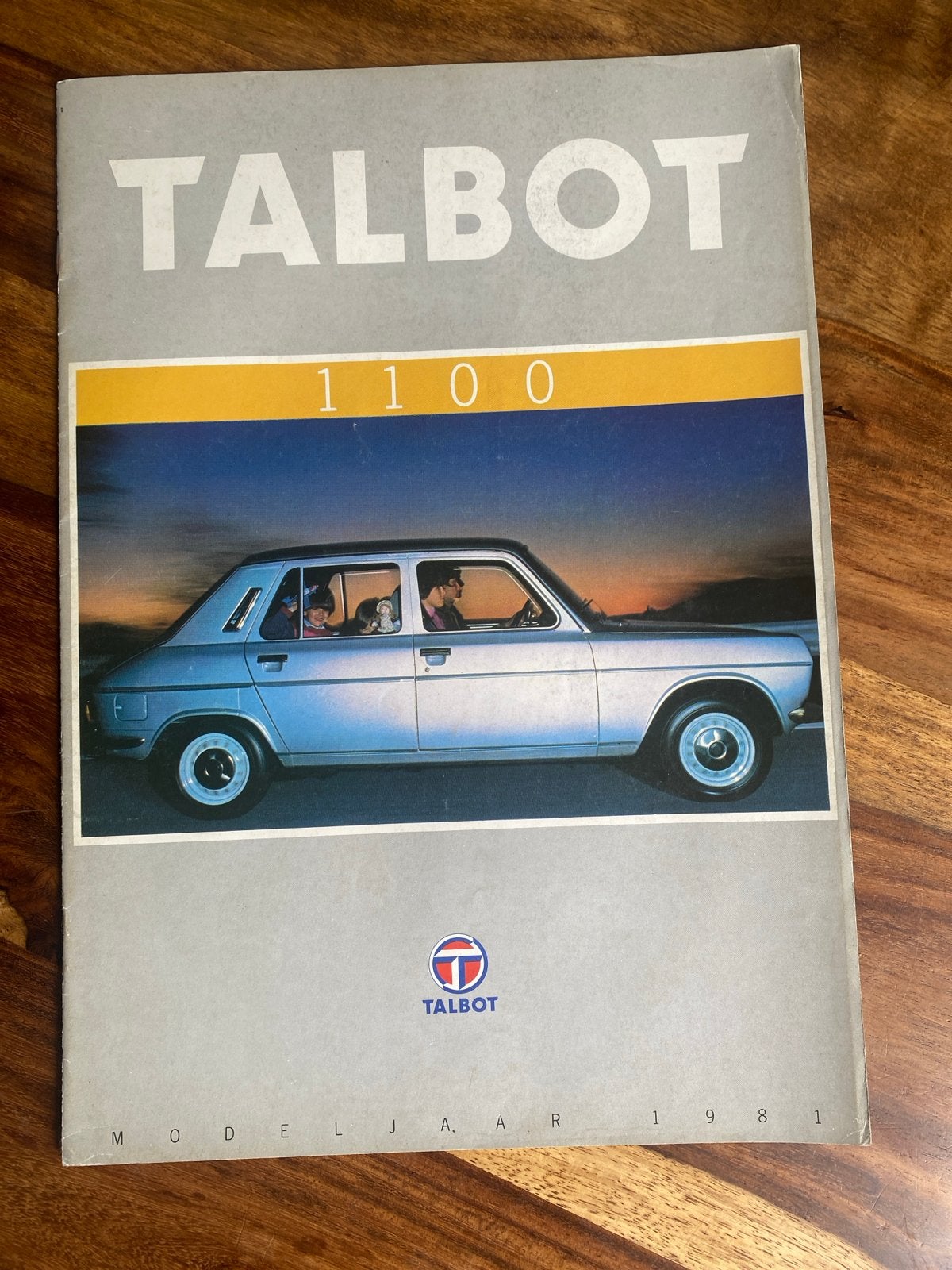 Talbot 1100 Folder Modeljaar 1981 - Zeldzaam, Ophalen of Verzenden, Gelezen, Overige merken