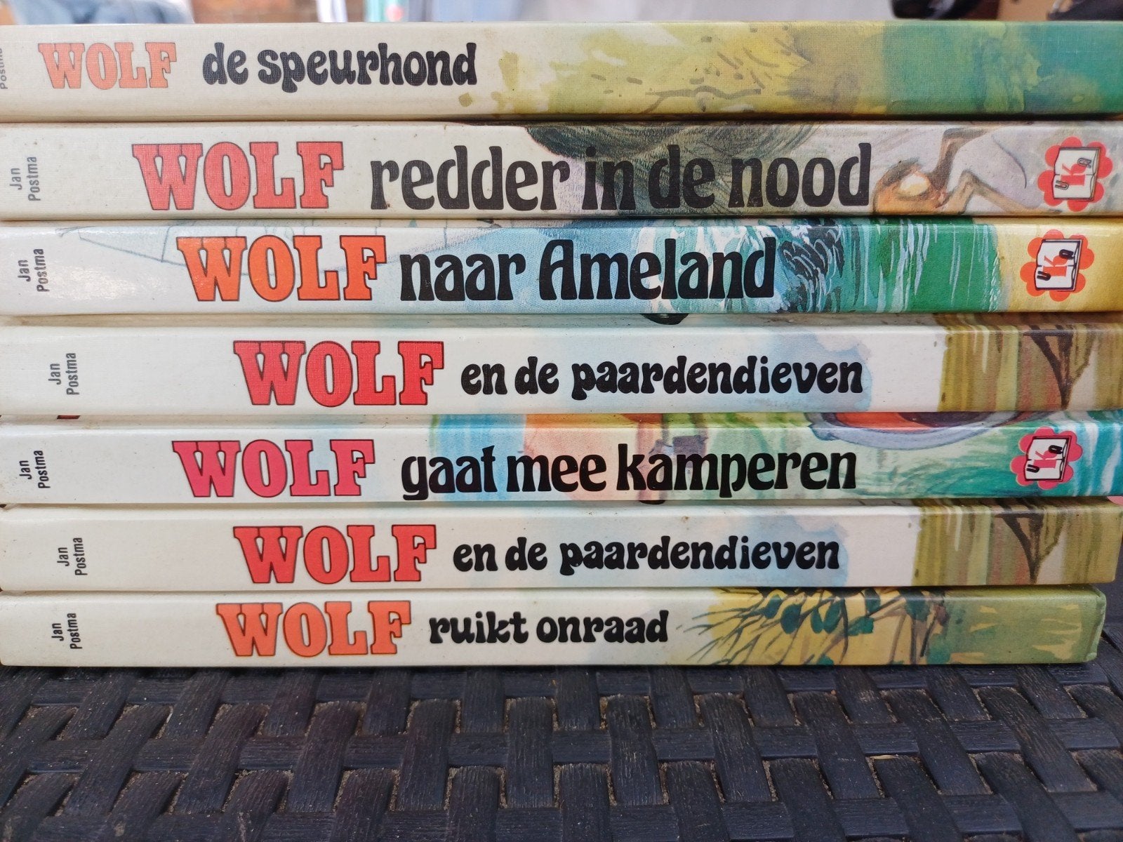 Snuf en Wolf boeken - Piet Prins & Jan Postma, Boeken, Ophalen of Verzenden, Gelezen, Fictie algemeen