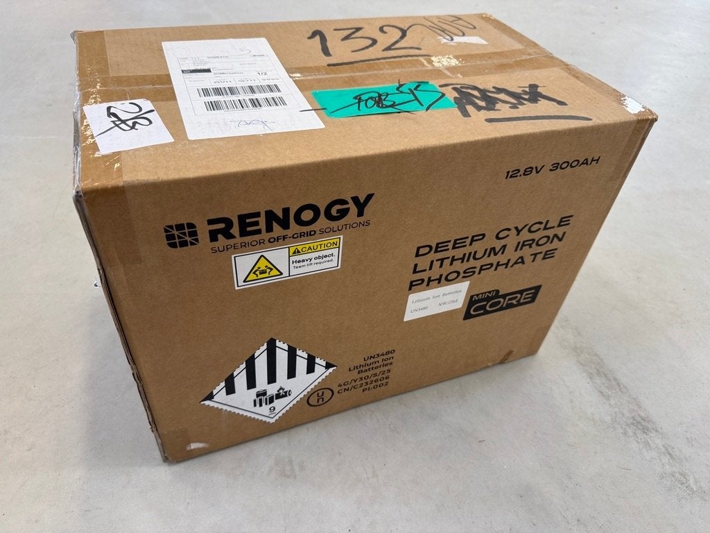 Renogy | Lithium Core Mini | 12.8V 300Ah | LiFePO4, Ophalen, Nieuw