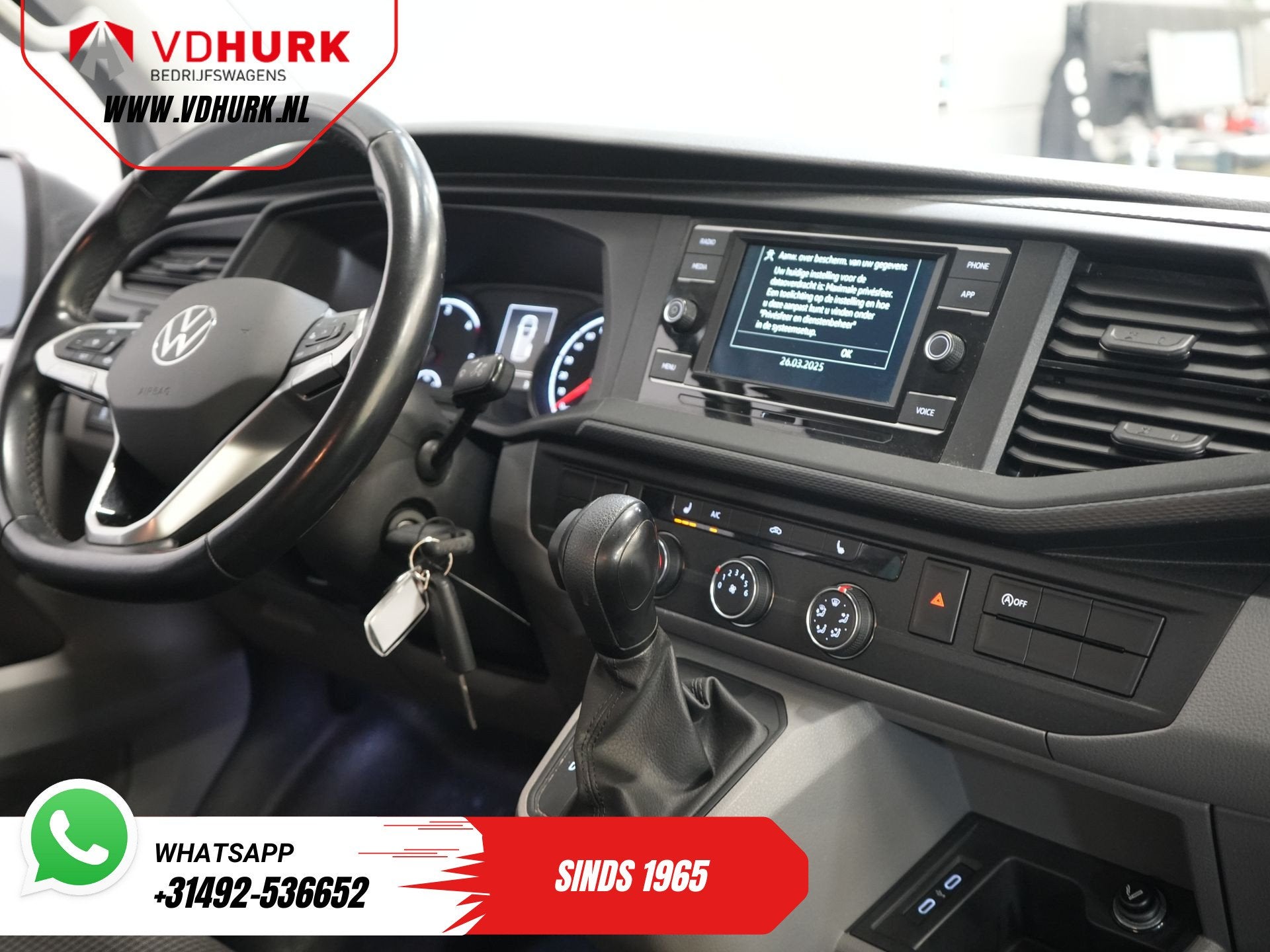 Volkswagen Transporter 2.0 TDI 150 pk DSG Aut. L2 DC Dubbel, Stof, Gebruikt, 4 cilinders, 150 pk