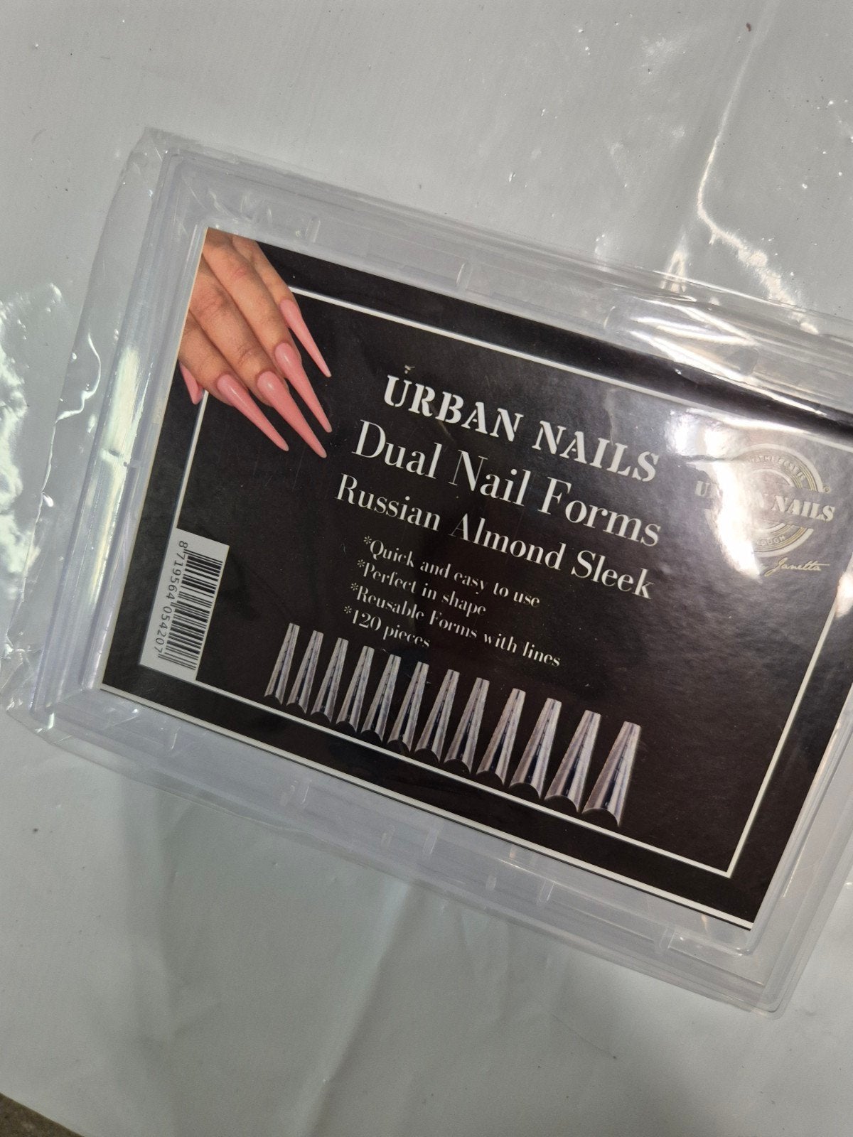 nieuw urban nails dual nail forms russian almond sleek, Overige kleuren, Nieuw, Ophalen of Verzenden, Handen en Nagels