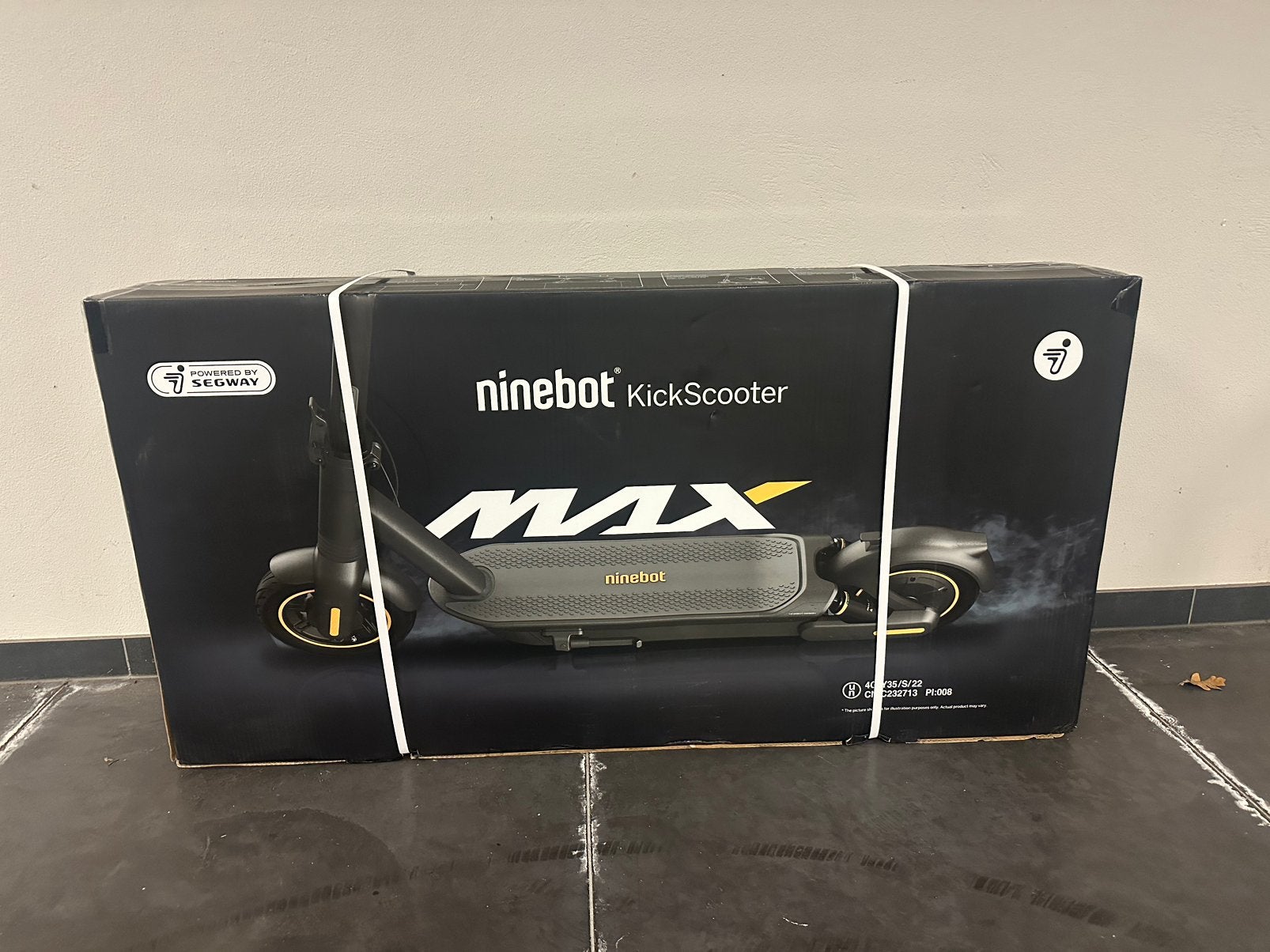 Ninebot g65 NIEUW in doos!, Ophalen, Nieuw, Elektrische step (E-scooter)