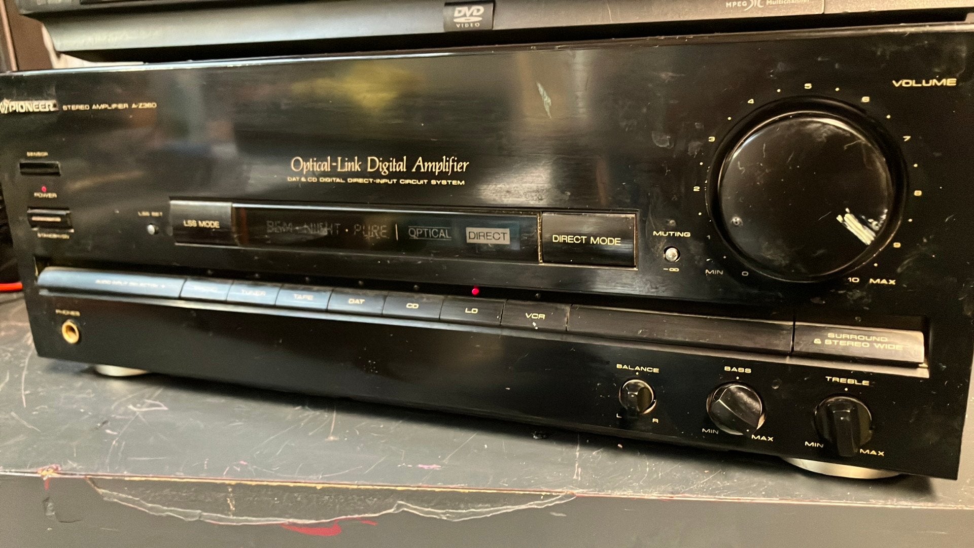 Pioneer stereo versterker A-Z360 met Phono, Ophalen, Gebruikt, Pioneer, 120 watt of meer