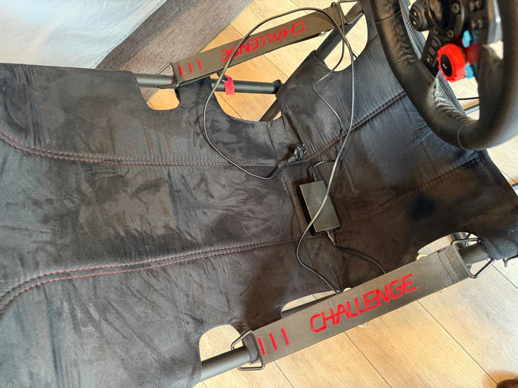 PlaySeat Challenge met Logitech G29 racestuur en pedalen, Ophalen, Racestoel, Gebruikt, Force feedback