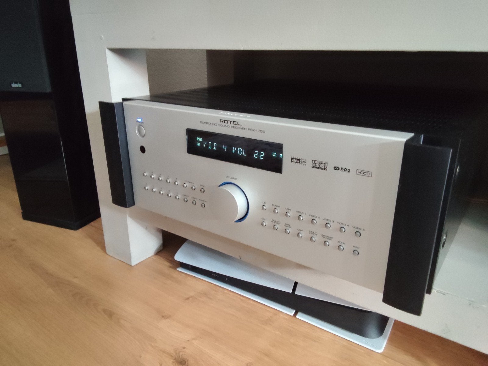 Rotel RSX-1055, Gebruikt, 120 watt of meer, Ophalen, Overige merken