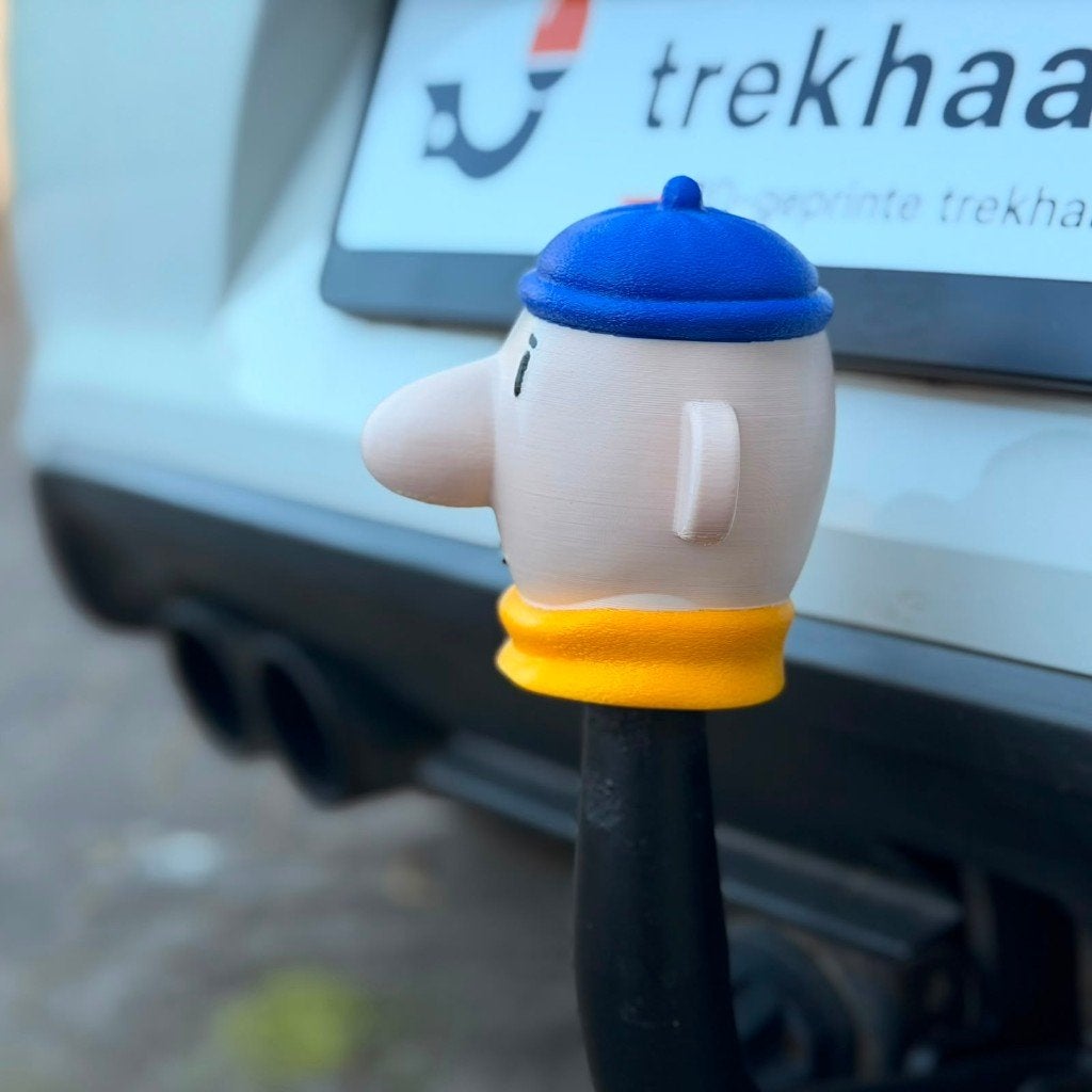Pat Buurman en Buurman geïnspireerde 3D-geprinte trekhaakdop, Towbar Republic, Nieuw, Ophalen of Verzenden, Info@towbarrepublic.com