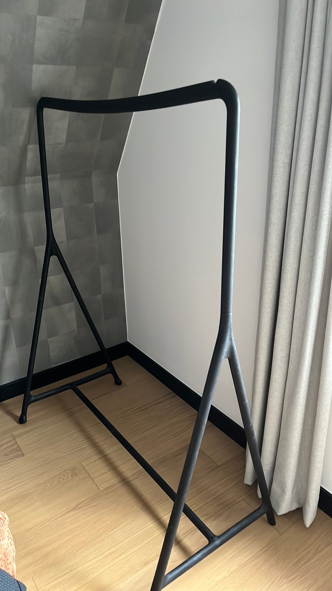 Kledingrek TURBO zwart IKEA, Ophalen, Zo goed als nieuw