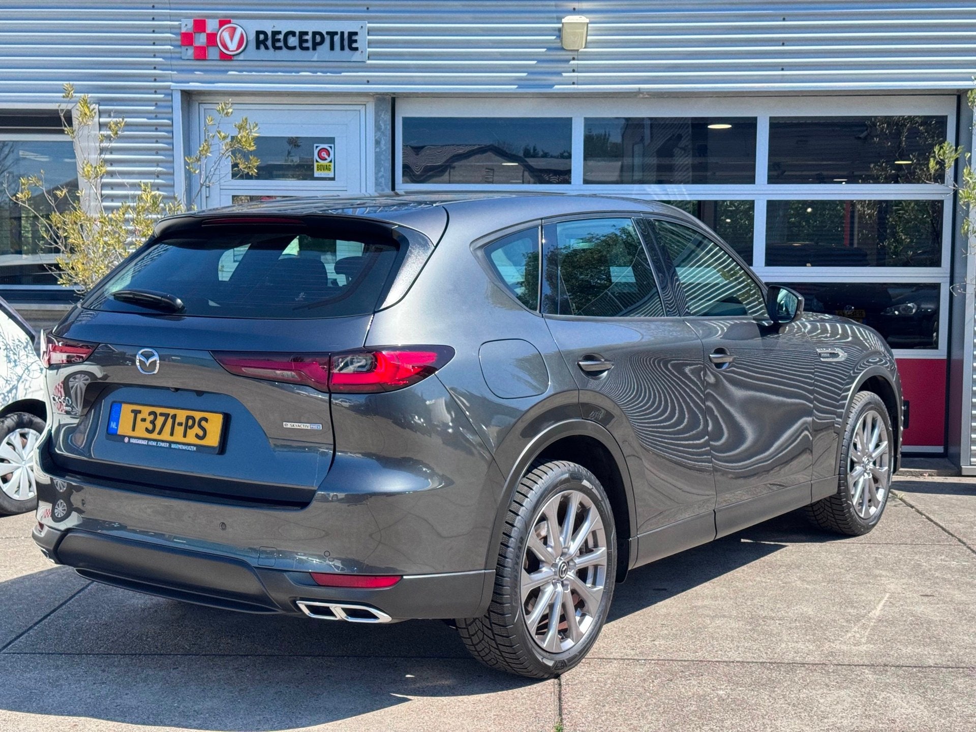 Mazda CX-60 2.5 e-SkyActiv PHEV Exclusive-Line / Plug-In / A, Auto's, Mazda, Automaat, Dealer onderhouden, Gebruikt, Euro 6