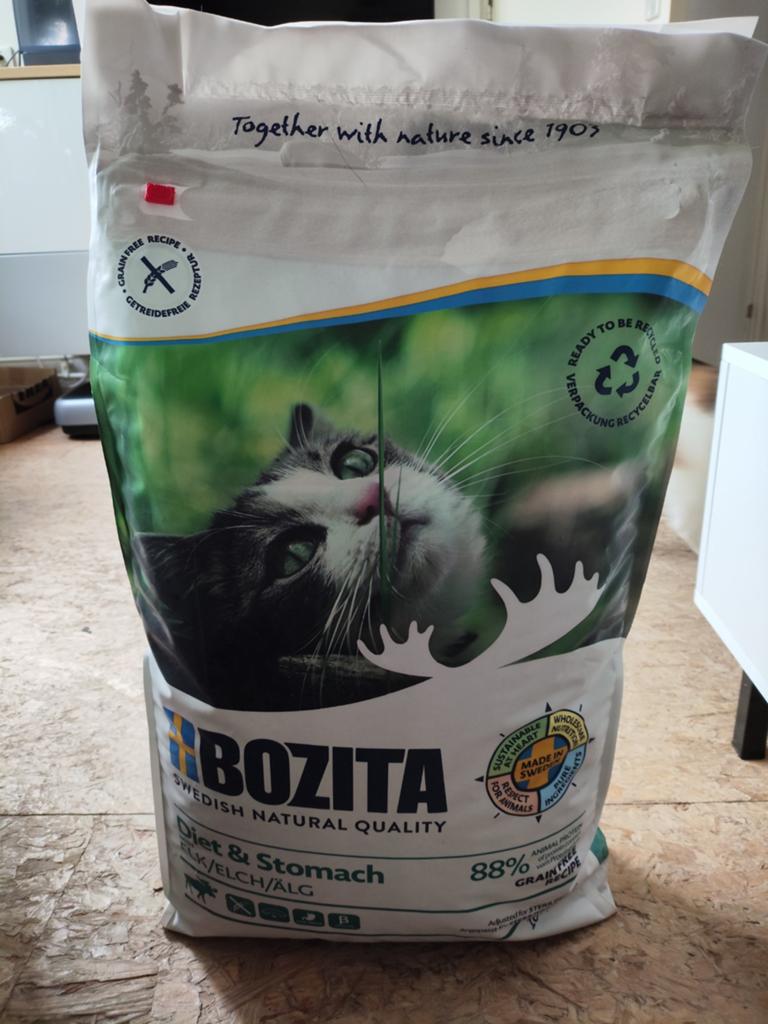 Bozita Diet & Stomach Graanvrij Kattenvoer, Dieren en Toebehoren, Dierenvoeding, Ophalen of Verzenden, Kat
