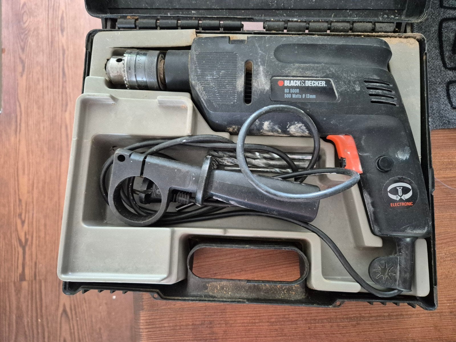 Black & Decker BD 500R Klopboormachine 500W, Ophalen