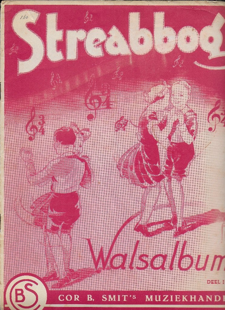 bla23: Bladmuziek Streabbog Walsalbum deel 1 (2), Ophalen of Verzenden, Gebruikt, Artiest of Componist, Klassiek