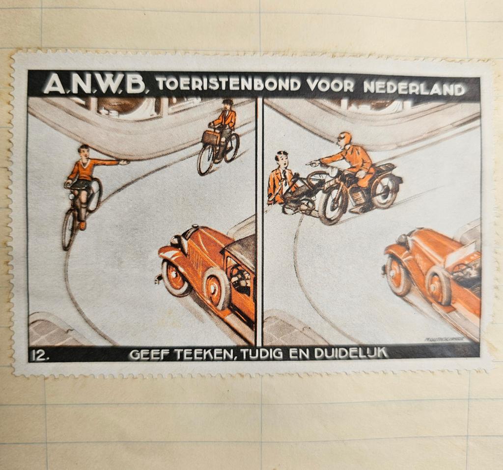Historische zegels van de ANWB, Postzegels en Munten, Postzegels | Nederland, Ophalen of Verzenden