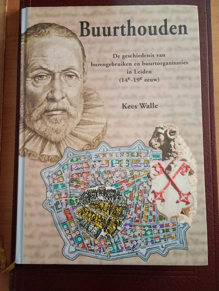 Buurthouden – Kees Walle – Geschiedenis van Leiden, Ophalen of Verzenden, Zo goed als nieuw