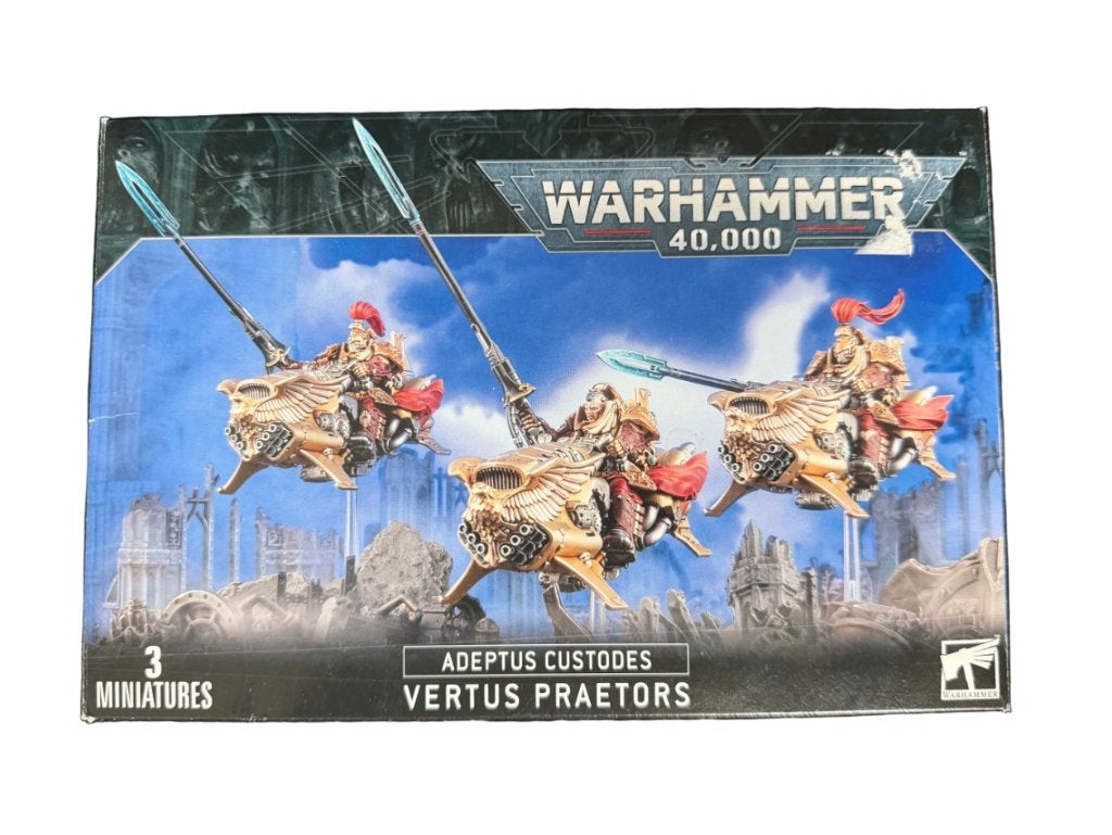 Warhammer 40K Adeptus Custodes Vertus Praetors, Hobby en Vrije tijd, Wargaming, ., Warhammer, Ophalen of Verzenden, Zo goed als nieuw
