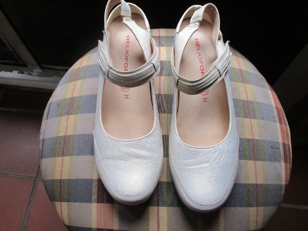 mj/HELIOFORM/schoenen /maat 8 / 41/breedte H/ALS NIEUW, Verzenden, Beige, Sandalen of Muiltjes, Zo goed als nieuw