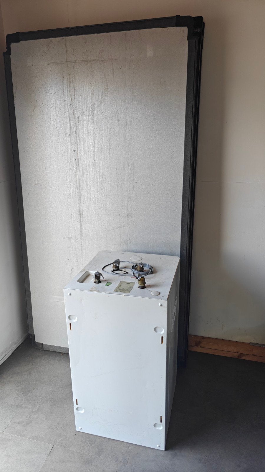 Nefit zonneboiler set met 2x solar panelen en 90L boiler, Ophalen, Paneel