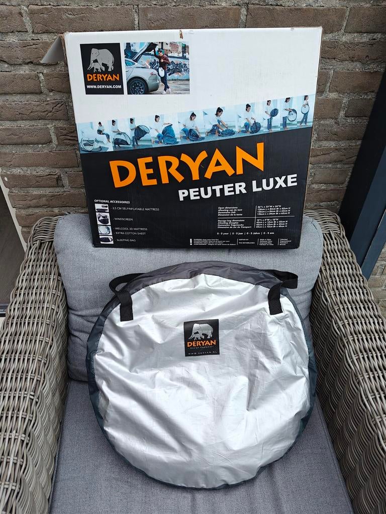 Deryan Peutertent, Ophalen, Zo goed als nieuw, Reisbedje