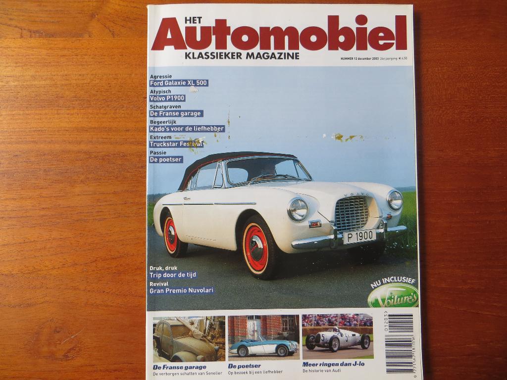Het Automobiel 4 2003 Cadillac Allanté, OSCA 1500, Humber, Ophalen of Verzenden, Zo goed als nieuw, Mercedes